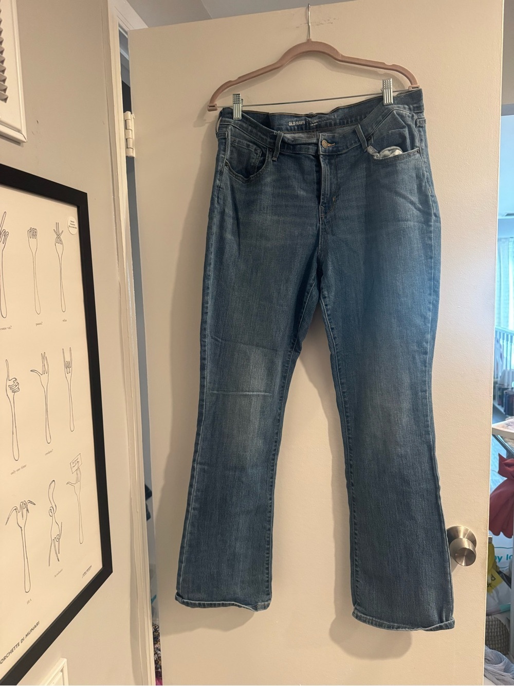 Old Navy Women’s Light Blue Bootcut Jeans